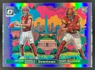 2024 Donruss Optic Jayden Daniels Terry McLaurin Downtown Duos RC SSP #11