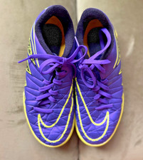 Nike JR HyperVenom Phelon II IC Indoor Shoes - Hyper Grape/Black 5Y