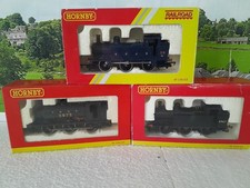 3X Hornby 0-6-0  tank engines. Good Clean Condition. Boxed