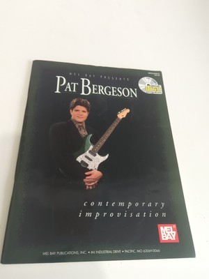 Pat Bergeson Contemporary Improvisation For Jazz Guitar Book,+ Tabs 2 Cds