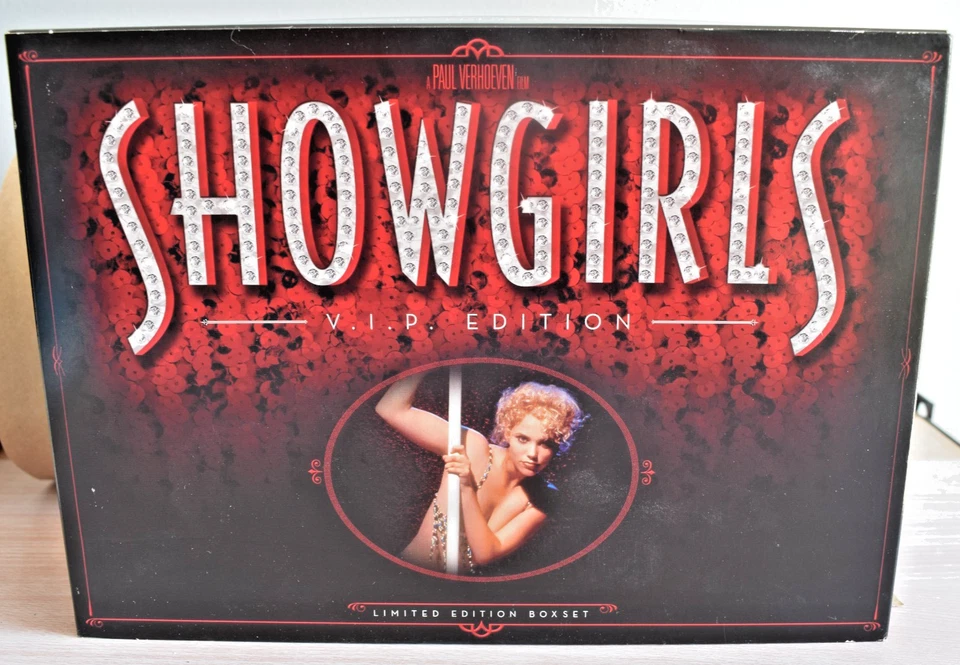 Showgirls VIP Limited Edition DVD Out of Print RARE Collectible V.I.P. Box Set - Image 1 of 2