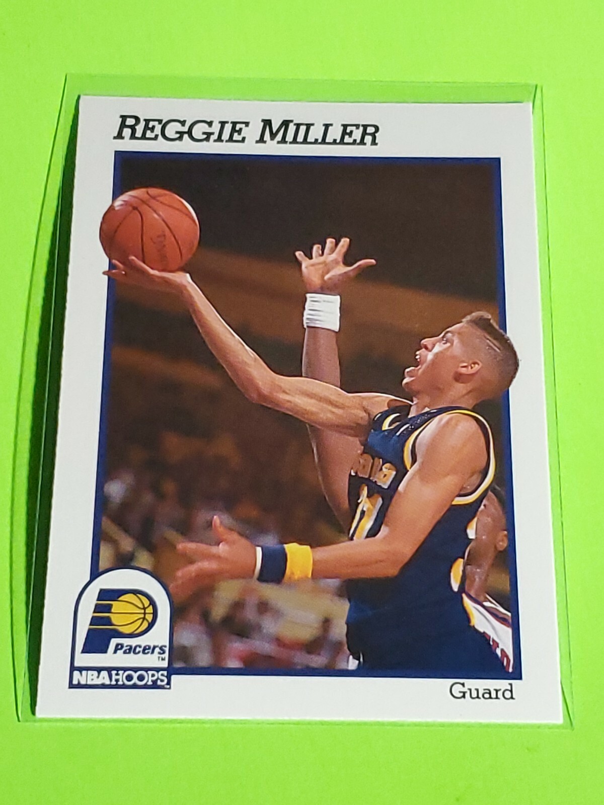 REGGIE MILLER Indiana Pacers 1991 92 NBA HOOPS Basketball 84 EBay reggie-miller-indiana-pacers-1991-92-nba-hoops-basketball-84-ebay