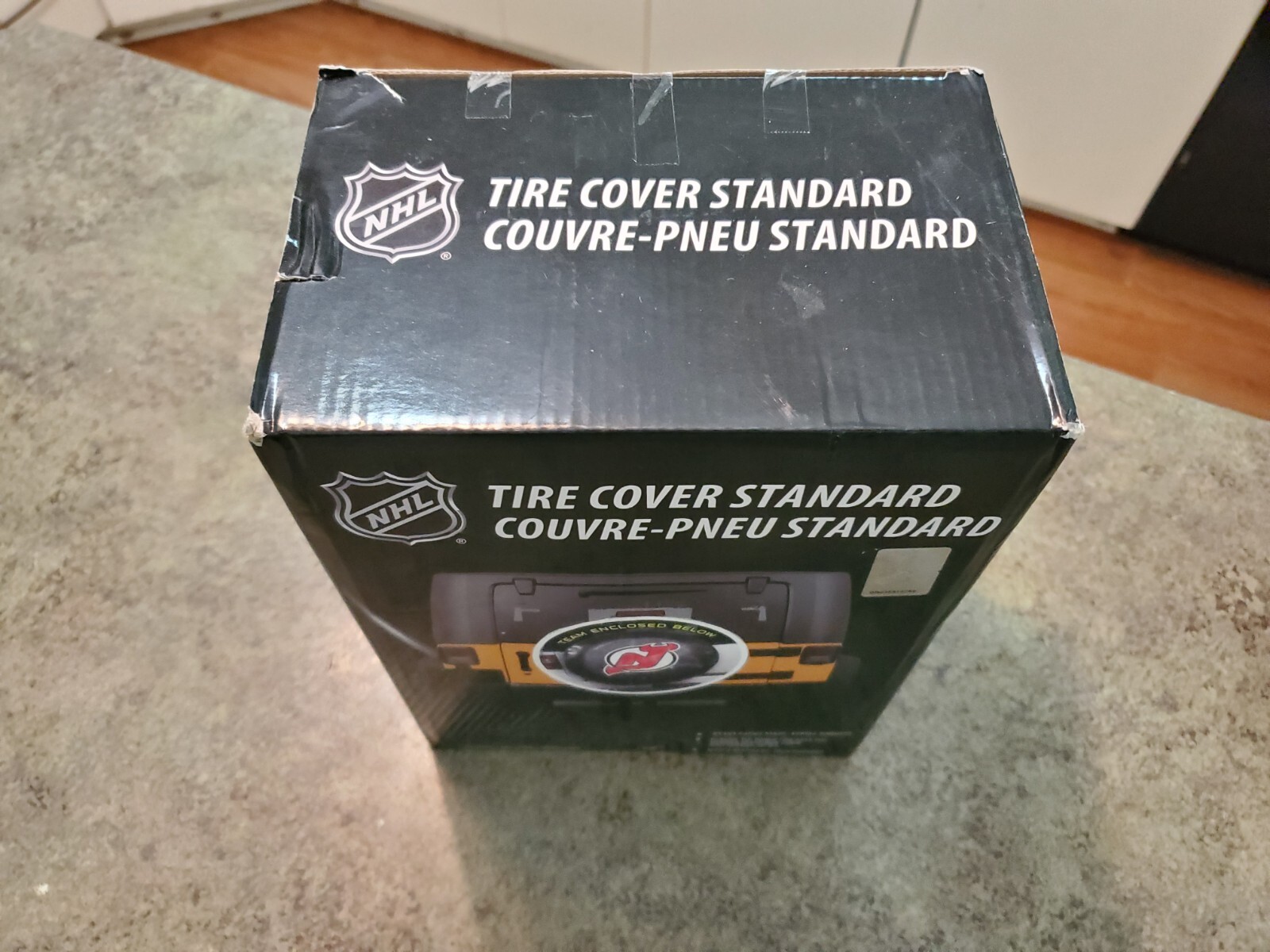 NJ NEW JERSEY DEVILS NHL Tire Cover Heavy Gauge Water Resistant Vinyl