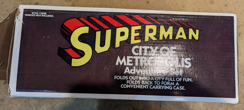 Corgi Superman City of Metropolis Adventure Set w/ (4) Vehicles and box 1979 - Picture 5 of 12