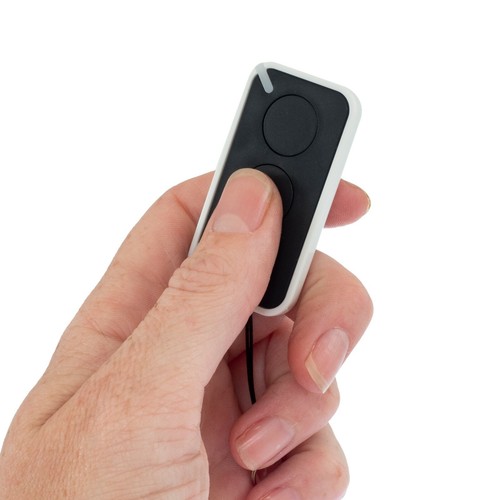 New Nice Era-Inti 2 Compatible Garage Door Remote Control Transmitter Black - Picture 6 of 9