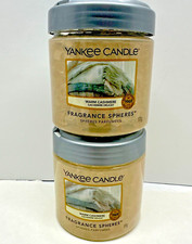 Yankee Candle Fragrance Spheres Beads Warm Cashmere Lot Of 2