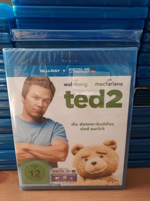 Ted 2 Blu Ray Mark Wahlberg - NEU OVP Deutsch 