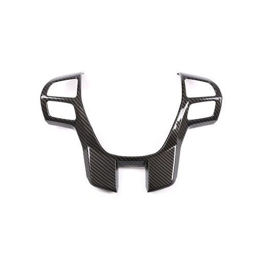 Carbon Fiber ABS Inner Steering Wheel Panel Trim For Ford Ranger Everest 2015-21 - Picture 6 of 11