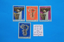 VATICAN - POSTE -1971 - TIMBRES NEUF ** YT. N°. 518** / 519** / 519**/520**