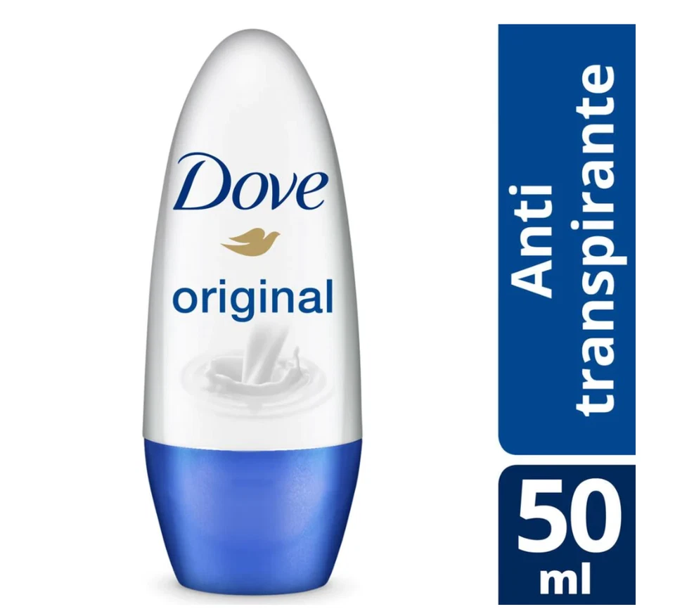 Dove Roll On Original Scent Antiperspirant Deodorant Go Fresh 50 ml x  3 Pack - Image 2 of 4
