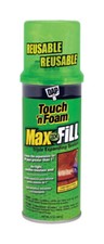 Touch 'n Foam Max Fill Tan Polyurethane All Purpose Foam Expanding Sealant 12 oz