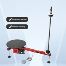 110V Electric Stretch Film Wrapping Dispenser Tools Pallet Packing Machine