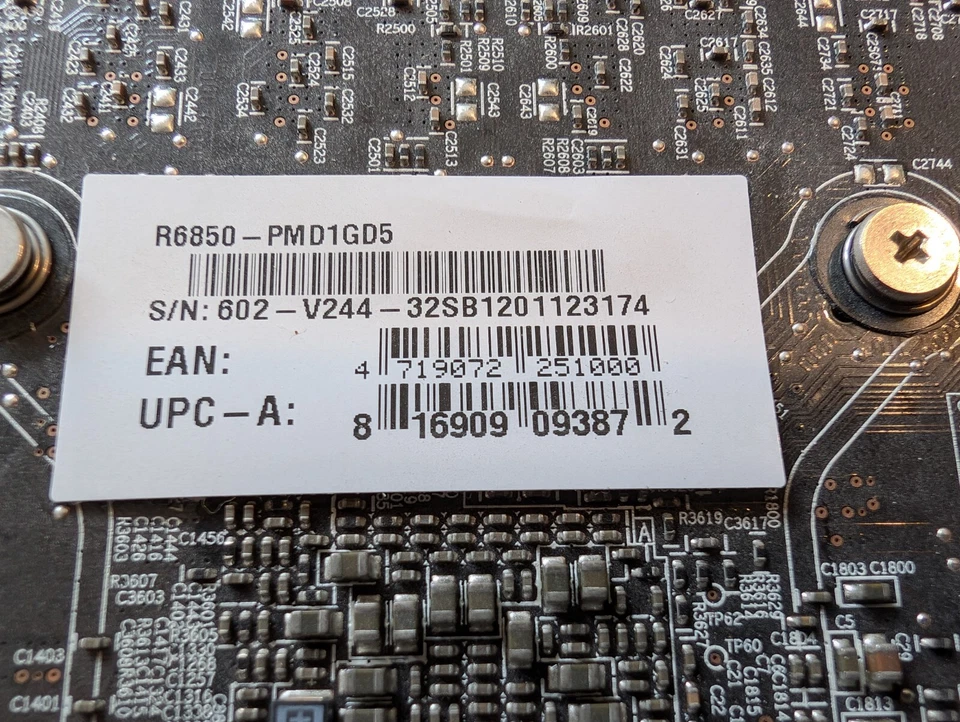 MSI Radeon HD6850 1GB GDDR5 GRAPHICS CARD #R6850-Pmd1gd5-DVI DP HDMI OUTPUT - Image 4 of 4