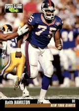 1995 Pro Line #301 Keith Hamilton