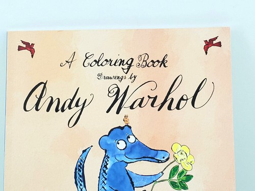 Ein Malbuch Zeichnungen von Andy Warhol - Bild 4 von 9