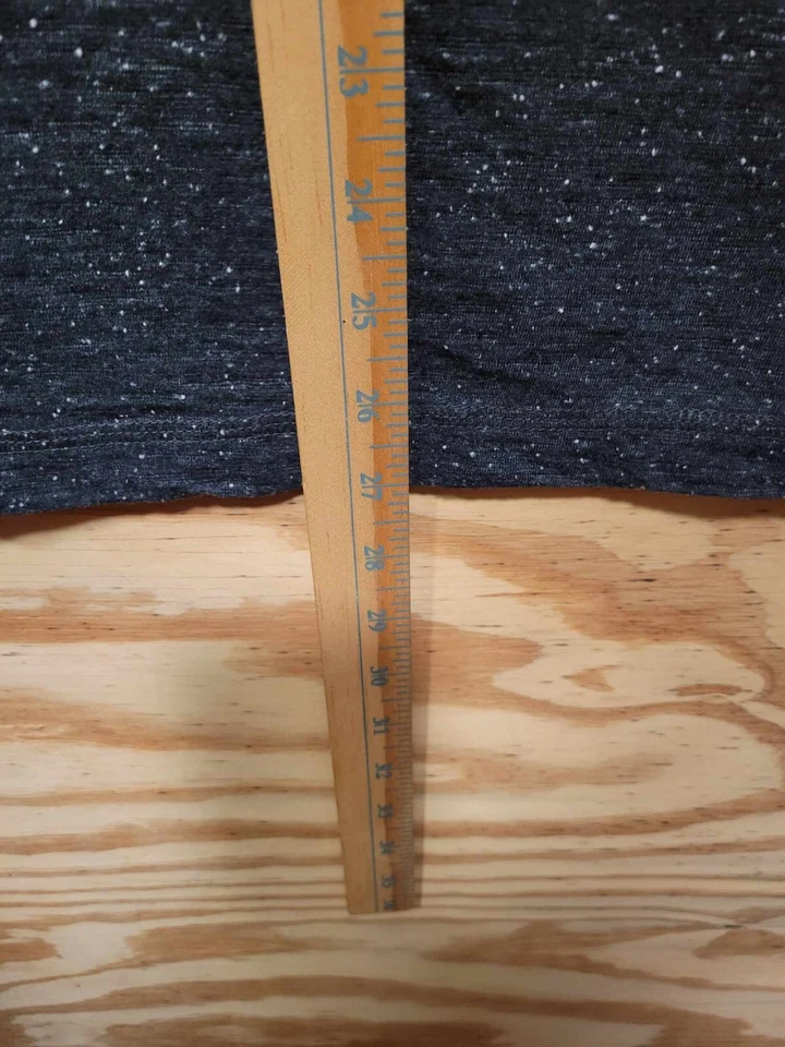 Arizona The Original Jeans Co. Men's Shirt Large Gray Round Neck Button Closure - Image 4 of 4