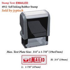 Emailed Designer - Trodat 4912 Self Inking Rubber Stamp
