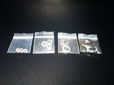 1 szt. EZO Premium osiowe łożysko kulkowe zwykłe / łożysko ciśnieniowe F4-9M 4x9x4 mm