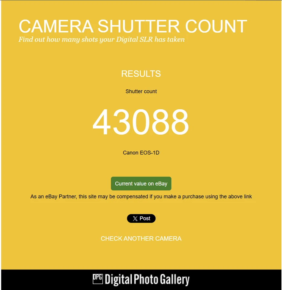 ¡¡Obturador 43K!! Canon EOS-1D Mark I, sensor CCD de 4,1 megapíxeles, 1D Classic, EOS-1 Foto 2 de 4