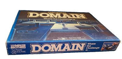 Vintage 1983 Domain Game from Parker Brothers Strategy Game Complete 