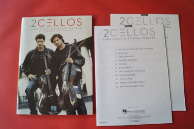 2 Cellos - 2 Cellos (mit Beilagen) .Songbook Notenbuch .Cello