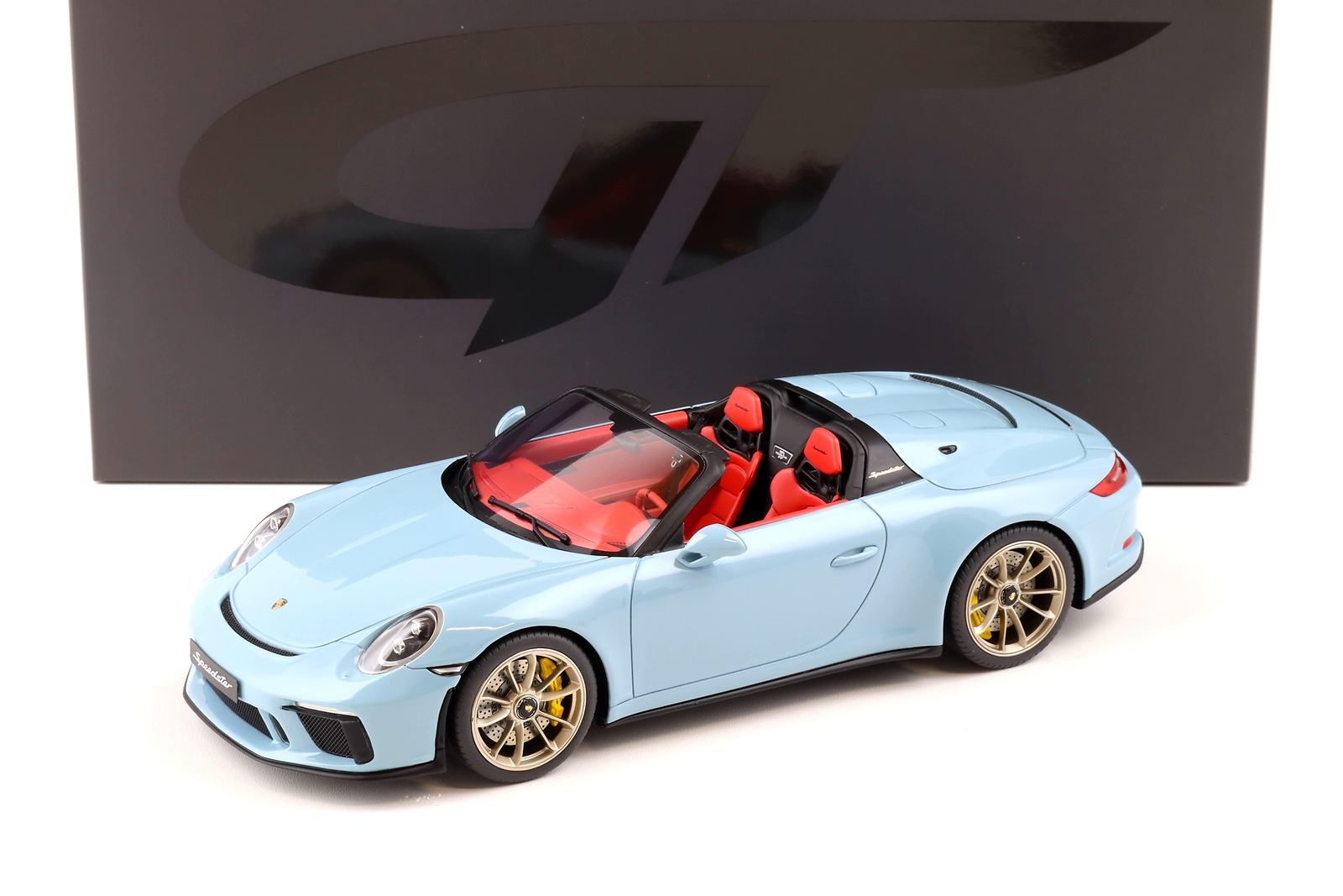1:18 GT Spirit GT408 Porsche 911 (991.2) Speedster 2019 Meissen Blue/Red