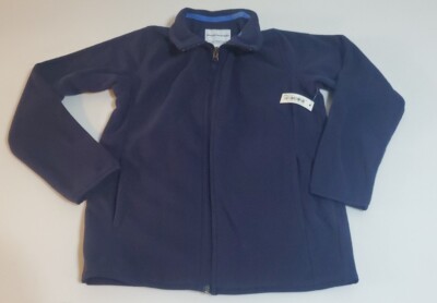 Amazon Essentials Boys and Toddlers' Polar Fleece Full-Zip Mock Jacket size  L