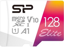 Silicon Power Elite 128GB microSDHC/SDXC Colorful Memory Card SP128GBSTXBV1V20SP