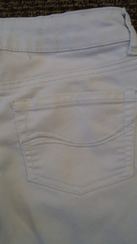 Женские джинсы SO Authentic American Heritage из хлопковой смеси белые - Изображение 4 из 4