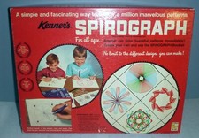 Vintage Kenner SPIROGRAPH Original dated 1967 All Rings Nice Shape