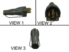 VELVAC ADAPTER VEL-591010 Seven-Way Pin to Six-Way Adapter