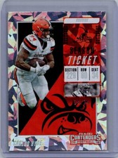 2018 Panini Contenders  Cracked Ice /24 SP - #77 Carlos Hyde Browns