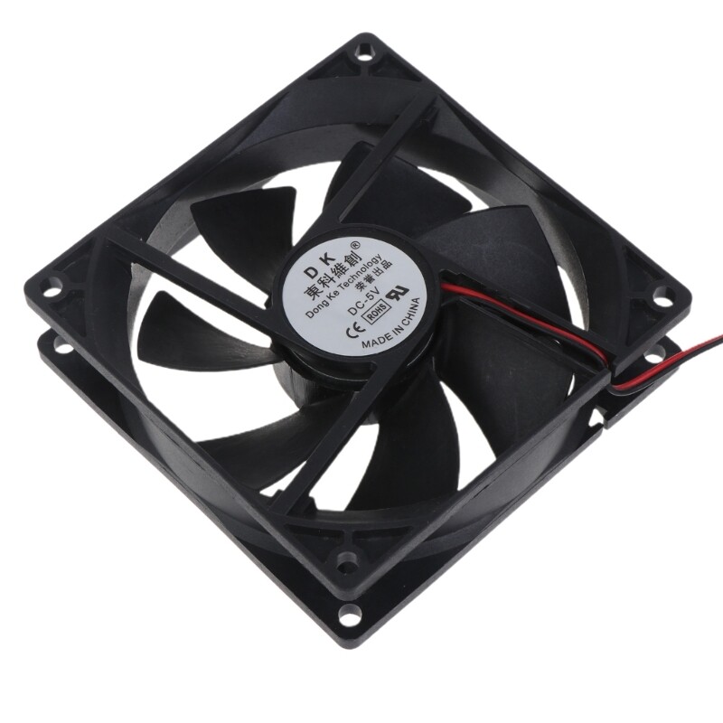 Dual Bearing Fan 9025 90mm for Brushless Silent 5V 12V 24V CPU Server