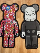 2 Custom Bearbrick Rug 2 1/2ft X 1 1/2