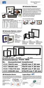 Floating Frame Minifigures Lego SAFE 4508 Dimensions Internal 265x60 External 295x95x35mm