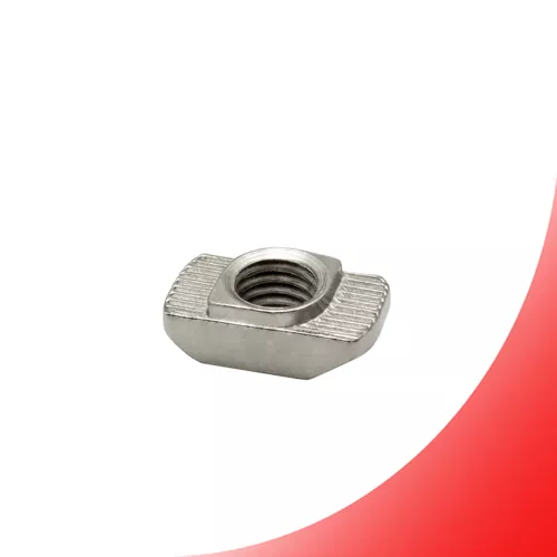 Edelstahl Hammermutter Nutenstein M8 Nut 10 für Aluprofil 45-er