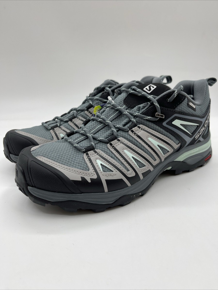 Salomon X Ultra Pioneer CSWP Blue Gray Lace Up 416709 Women's