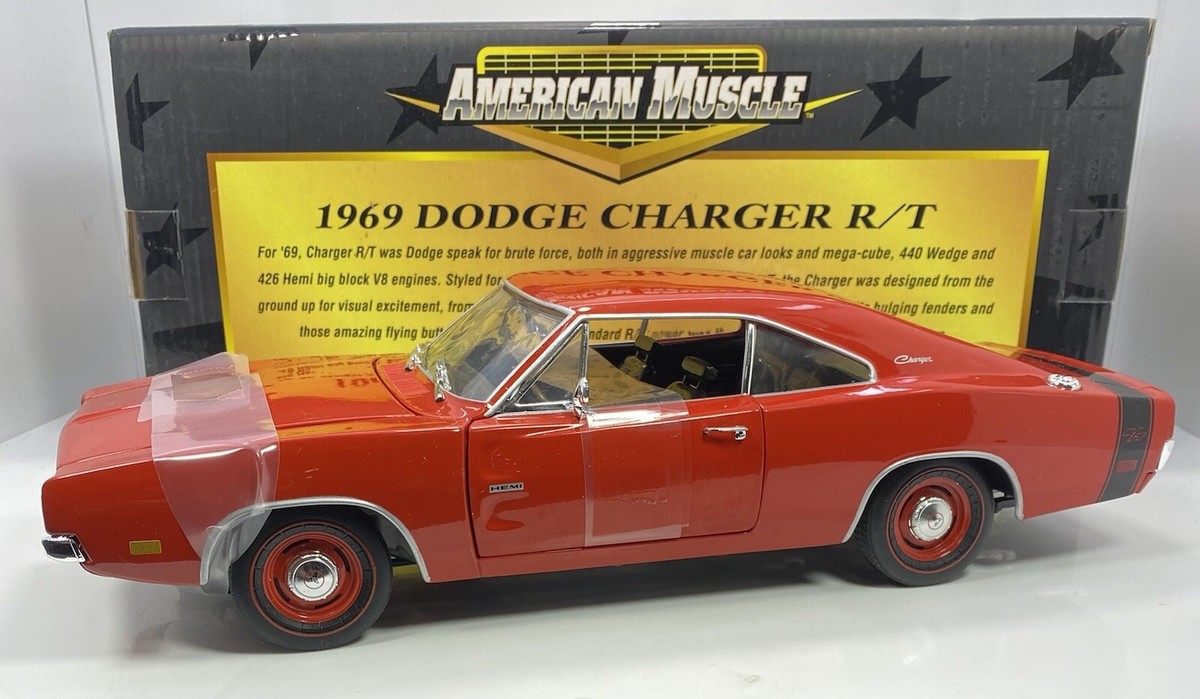 AMERICAN MUSCLE 1/18 Scale 1969 DODGE CHARGER R/T | eBay
