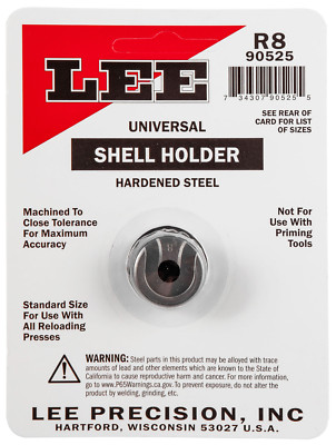 Reloading Universal Shell Lee Reloading Universal Shell Holder R-8 Hardened Steel 90525 | eBay