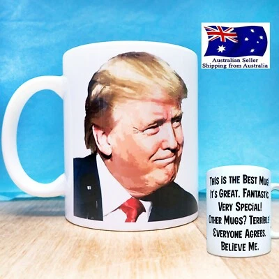 Donald Trump Funny Coffee Mug KimWestARt - Photo 1/9