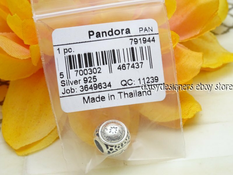 NEW Authentic Pandora Silver STAR SIGN SAGITTARIUS Charm 791944 RETIRED