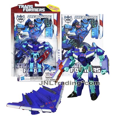 Yr 2013 Transformers Generations Thrilling 30 Deluxe 6'' Figure DREADWING Stealth