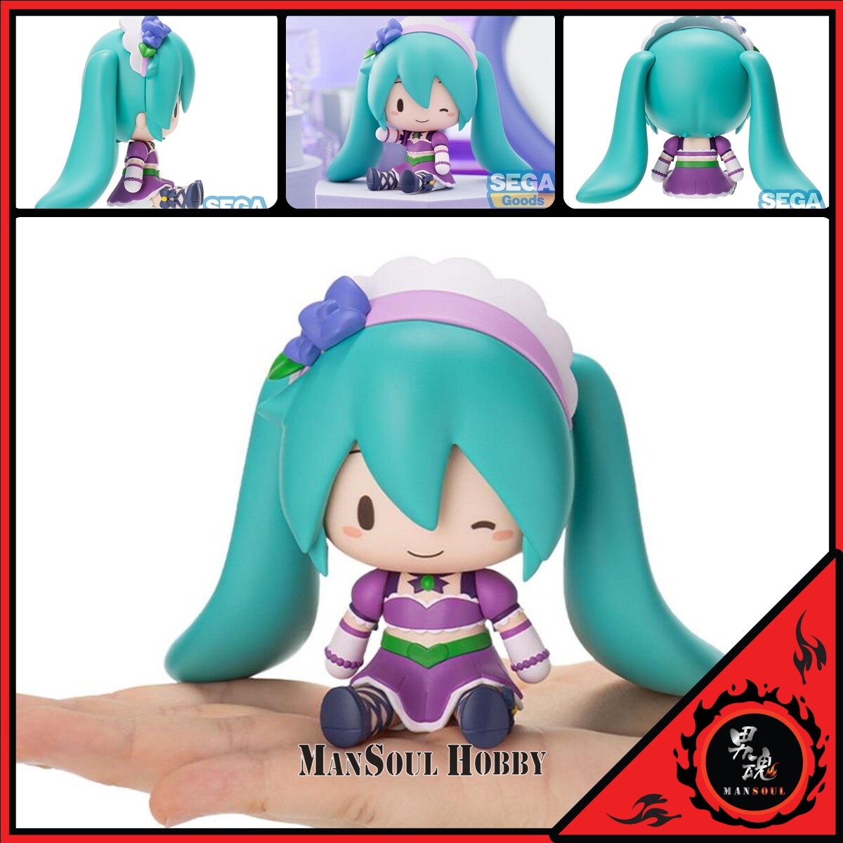 ラブカ　花宮初奈 PE＋　PE セット NEW fuwa petit Hatsune Miku x Love & Berry Chibi Figure