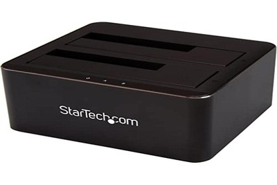 StarTech.com SATA Festplatten Dockingstation für 2x 25/35'' SATA SSDs/HDDs - U...