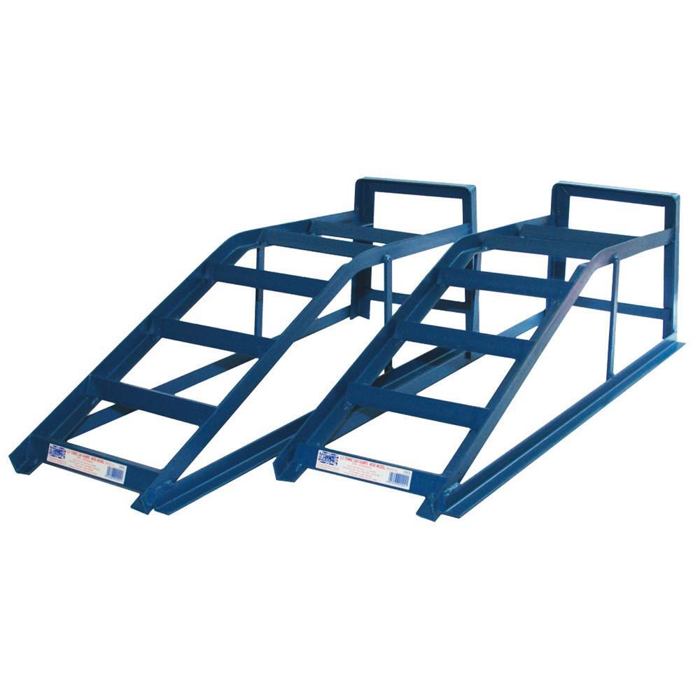 Cougar CRW25 2.5 Tonne Wide Car Ramps Drive On Vehicle Maintenance Lifting Pair