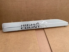 High Country Sill Plate Insert Replacement Logo, Emblem, Nameplate - Right Hand