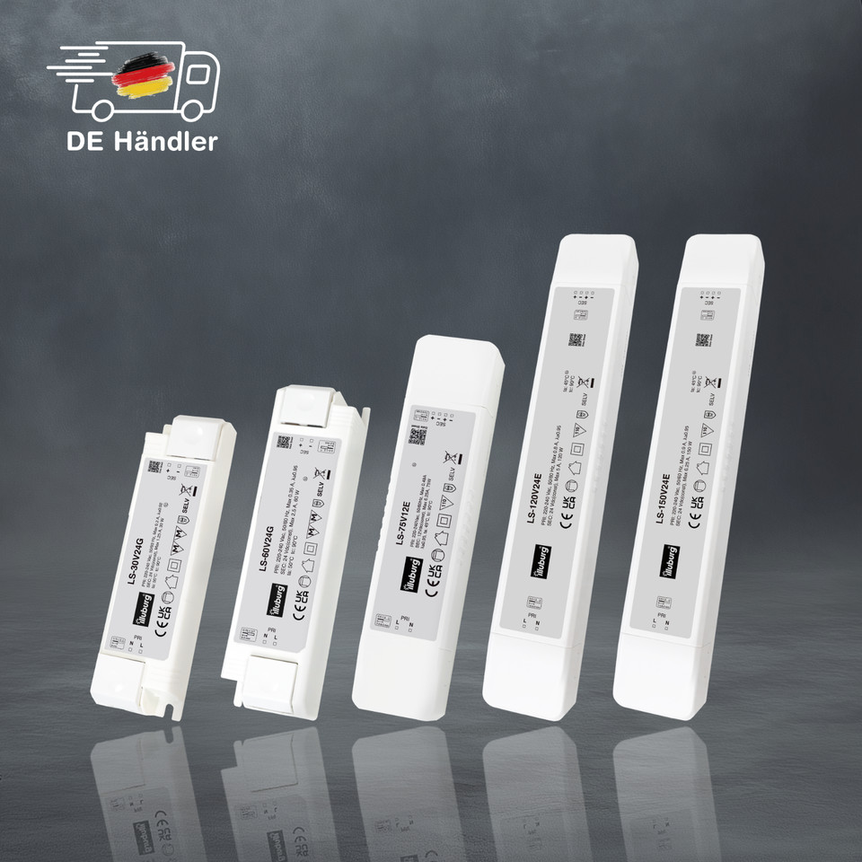 Transformador LED 12V 24V 30W 60W 75W 120W - 300W Fuente de Alimentación Driver