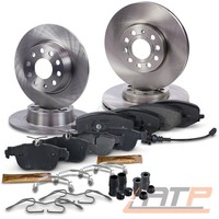 Bremsscheiben + BelÄGe Vorne + Hinten FÜR Audi A3 Skoda Octavia VW Golf 8 Caddy