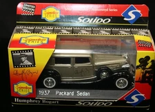 1937 Packard Sedan Humphrey Bogart Signature Series 1:43 Solido Limited Edition