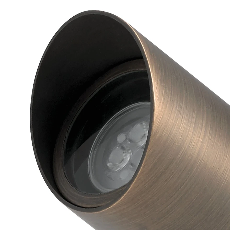 Kichler 15485 Brass Single Light 6"W Landscape Accent Light - Image 3 of 3